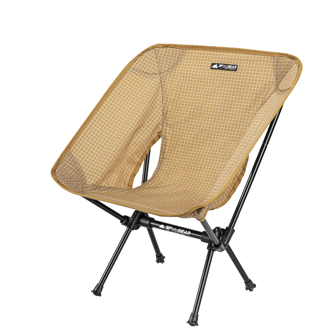 3F UL GEAR Portable Folding Outdoor Stools Camping Fishing Seat Moon Chair - £73.07 GBP+