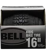 BELL 7117025 Kids Bike Tire, 16&quot; x 1.75-2.125&quot;, Black - $556.55 MXN