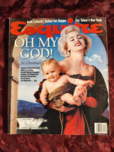 ESQUIRE December 1991 Chris America Annie Leibovitz Gay Talese Harold Conrad - £5.13 GBP