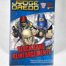 2000 AD Judge Dredd Miniatures Game Block Gang Reinforcements Warlord Games - $24.75