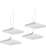 Troystudio Acoustic Ceiling Panels - 4 Pcs\. Of Coated Fiberglass Hangin... - $61.93