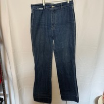 Vintage Gitano Womens 18 High Rise Straight Leg Jeans 100% Cotton Hong Kong - $44.95