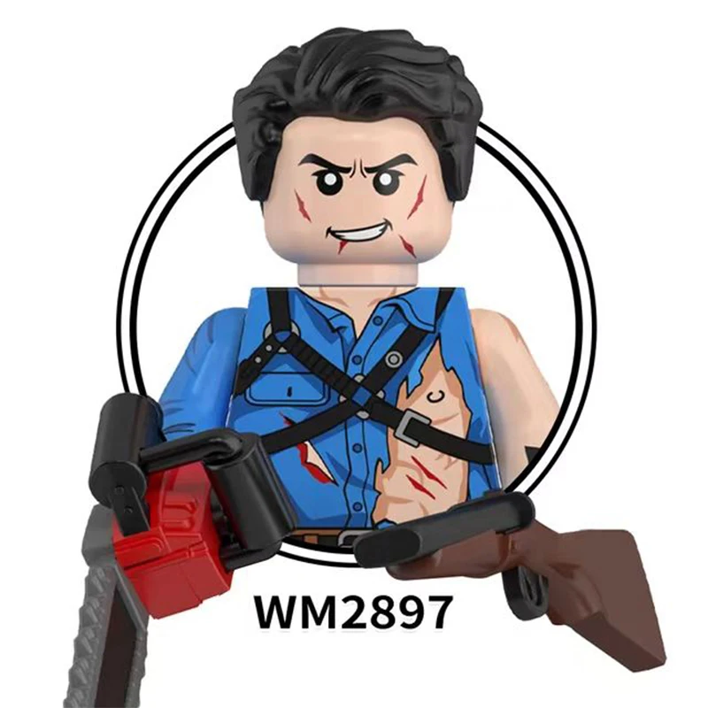 Ash vs Evil Dead Horror Mini Figures: Ghost &amp; Soul Brick Kit WM2897 - $9.70