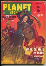 Planet Stories-Summer 1950-Spicy Good Girl Art-Allen Anderson-Ray Bradbury-Al... - £83.86 GBP