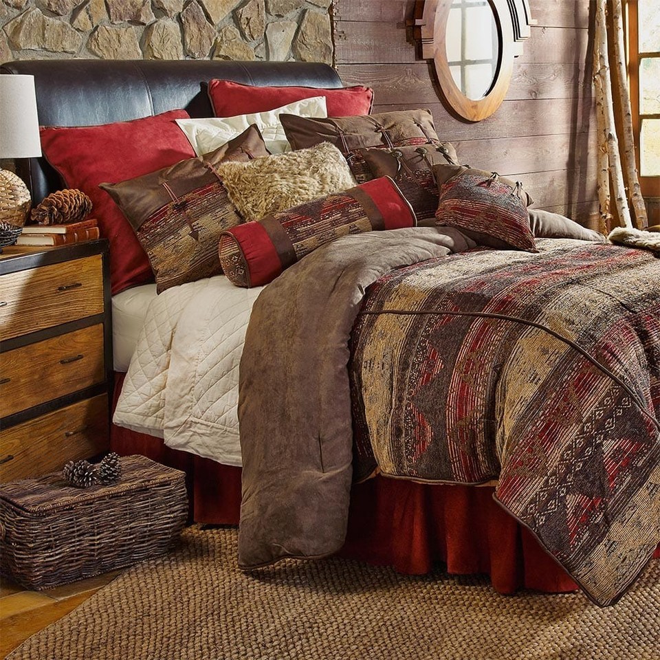Sierra Bedding Sets with Southwestern Design and Pillows - $392.33+