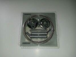 Ikea Dignitet Curtain Wire Stainless Steel Hanging System 5m (197”) New - $256.86 MXN