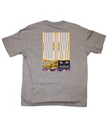 Nike Men's T-Shirt LeBron Short Sleeve Loose Fit Gray Graphic Printed - $21.35