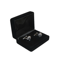 Men J.Valintin Cufflinks by Vitorofolo for French Cuff Shirt V29-19 Silver image 3