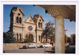 New Mexico Postcard Santa Fe Cathedral Of St Francis  - £3.90 GBP