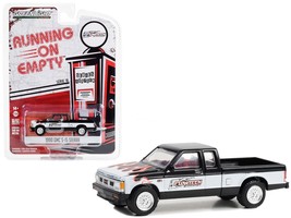 1990 GMC S-15 Sierra Pickup Truck Black and White with Flames Flowtech E... - $33.99