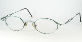LB-line 6414 03 GREEN /SILVER EYEGLASSES GLASSES METAL FRAME 42-21-135mm - $52.46