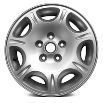 Wheel For 98-03 Jaguar XJ-Type 16x7 Alloy 7 Slot 5-120mm Sparkle Silver Acrylic - £394.27 GBP