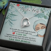 Doctor Wife Forever Necklace w Message Card - £45.35 GBP+