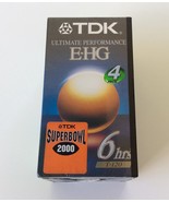 TDK T-120 E-HG Ultimate Performance VHS Tapes (4 Pack) - €42,62 EUR