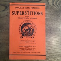 Popular Home Remedies And Superstitions of the Pennsylvania Germans Dutch - €4,32 EUR
