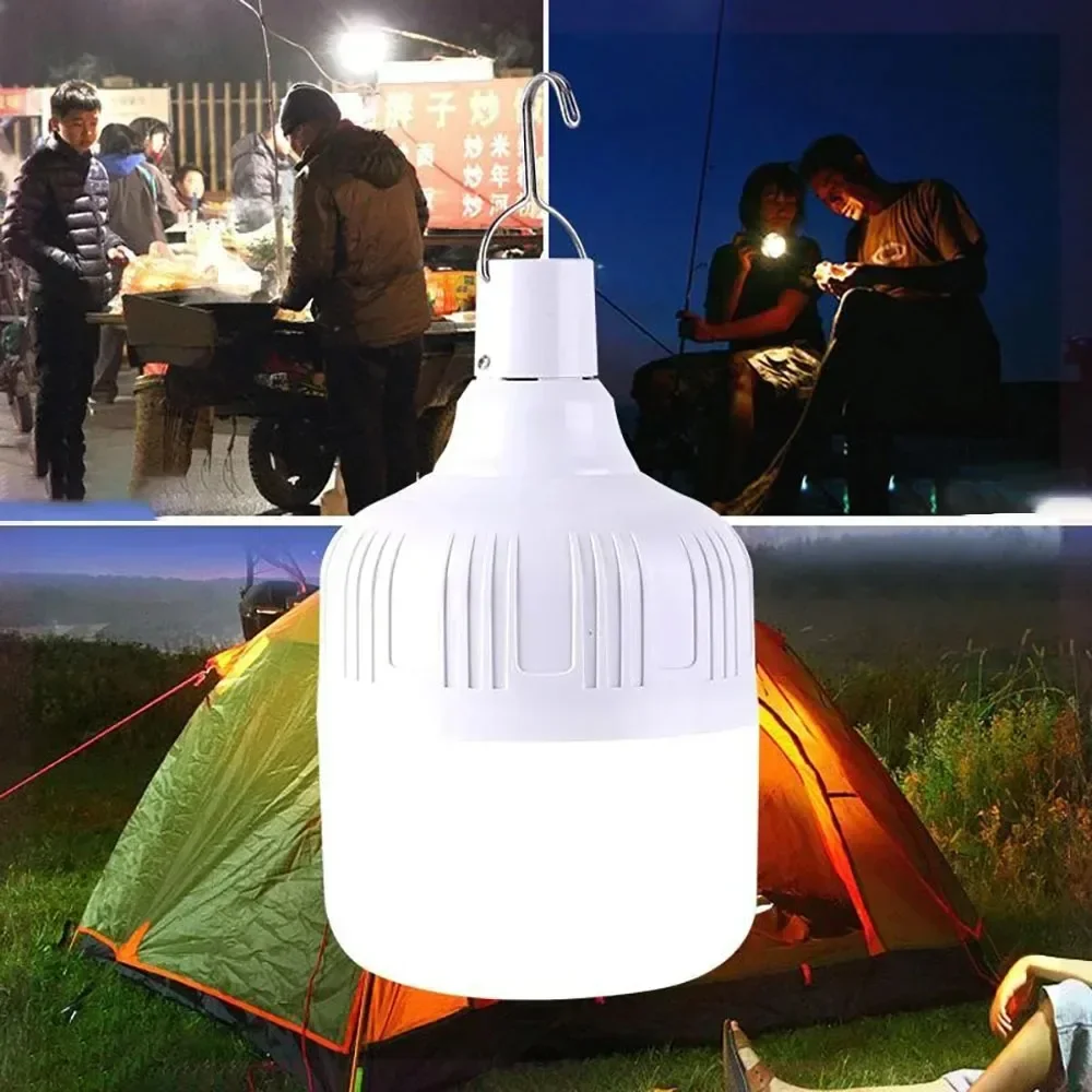 Camping Lights Emergency Light 30w/60w Hiking Portable Tent Light Edc Survival - £9.07 GBP+