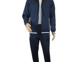 Men&#39;s Monte Carlo Turkey Jogging Suit 2pc Jump Set Stretchable 95209 Nav... - $150.00
