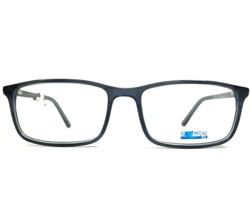 Robert Mitchel XL Eyeglasses Frames RMXL 7001 GRAY Blue Extra Large 59-18-150 - £73.54 GBP