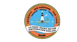 4&quot; us coast guard sector northern new england bumper sticker decal usa made - £21.10 GBP