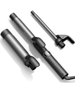 Curling Iron Set - 3 in 1 Ceramic Hair Curler 1/2, 1, 1 1/2 Inch, Profes... - $4,087.80 MXN