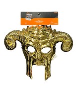 Hyde and EEK Boutique Halloween Adult Metallic Gold Ram Mask Adult Unisex - $17.44 CAD