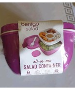 Bentgo All-In-One Salad Container - Large Salad Bowl, Bento Box Tray, Le... - $232.05 MXN