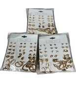 3X Full Tilt 20 piece earring sets studs hoops New in packaging - $371.16 MXN