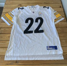 Reebok NFL Steelers Men’s Staley #22 Jersey size XL White R12 - £36.23 GBP