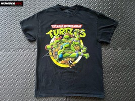 TEENAGE MUTANT NINJA TURTLES TMNT Black T Shirt Licensed Adult Size Medi... - $23.75