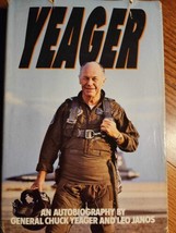 Yeager An Autobiography by General Chuck Yeager &amp; Leo Janos 1985 Hardcover Book - £11.71 GBP