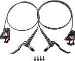 Left Front 1000Mm Right Rear 1700Mm Hydraulic Bicycle Brakes With Is/Pm ... - $71.95