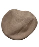 Country Gentleman Beige Beret Hat Made In USA XL 80% Polyester 20% Therm... - $24.00