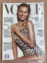 VOGUE Magazine JUNE 2016 New In Plastic SHIP FREE Margot ROBBIE, BAZ LUH... - £23.42 GBP