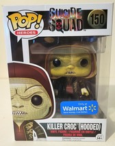 Funko Pop DC Suicide Squad #150 Killer Croc (Hooded) Walmart Exc. - Bump on Box - $4.99