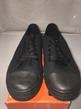 Ferrato Men&#39;s Canvas High Top Sneakers 01770 Black Size 8M - £11.58 GBP