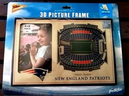 New England Patriots Gillette Stadium 3D Picture Frame ~Licensed - £16.61 GBP