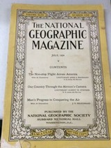 Antique National Geographic American Vintage July 1924 - £15.71 GBP