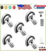 5 Stainless Steel D-Ring Screws for Monopods &amp; Tripods - Quick Release S... - $262.96 MXN