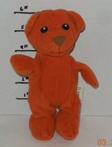 2006 Lil Luvables Orange Bear Spin Master Toy Teddy 6&quot; For Fluffy Factory - £11.29 GBP