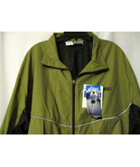 ASICS Windjammer Stowable Pocket Pack Jacket Reflective Strips Nylon Zip... - £31.65 GBP