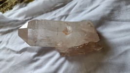 100% Natural Pink Himalayan samadhi quartz Clear Pointed Pcs 342gm - £46.85 GBP