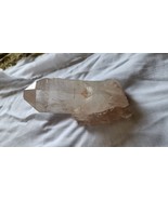 100% Natural Pink Himalayan samadhi quartz Clear Pointed Pcs 342gm - £46.90 GBP