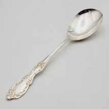 VTG WM ROGERS Inspiration Extra Plate Silverplate Serving Large Spoon 9&quot; - $18.69