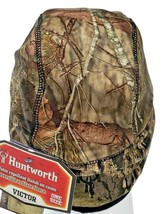 Huntworth Victor Beanie Hat Cap Mossy Oak Reversible Camo/Orange Fleece ... - $16.82