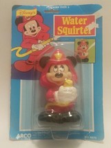 Vintage Mickey Mouse Water Toy Disney New Old Stock Fireman Hose Squirt ... - $13.19