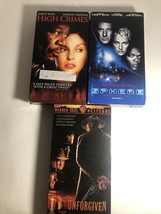 Sphere, High Crimes, Unforgiving Lot Of 3 VHS - $5.89