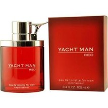 YACHT MAN RED by Myrurgia cologne EDT 3.3 / 3.4 oz New in Box - £9.50 GBP