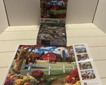 Rolling Pastures Memory Lane 300 Piece Jigsaw Puzzle Master Pieces - $16.36