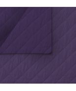 Double-Face Quilted Reversible Purple Solid 42" Wide Fabric by the Yard ... - $24.95