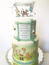 Classic Winnie the Pooh Baby Shower Cake Topper (Only) - £13.27 GBP